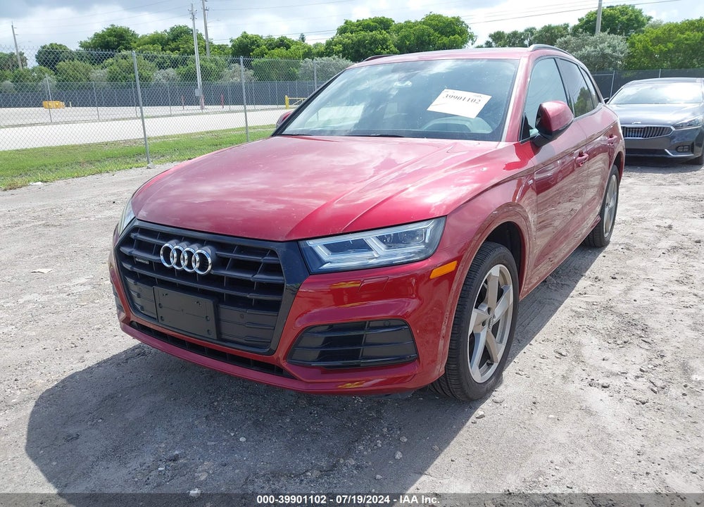 2020 AUDI Q5 TITANIUM PREMIUM PLUS 45 TFSI QUATTRO S TRONIC VIN: WA1ENAFYXL2073793
