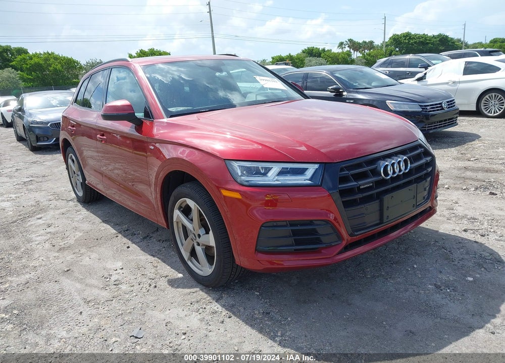 2020 AUDI Q5 TITANIUM PREMIUM PLUS 45 TFSI QUATTRO S TRONIC VIN: WA1ENAFYXL2073793