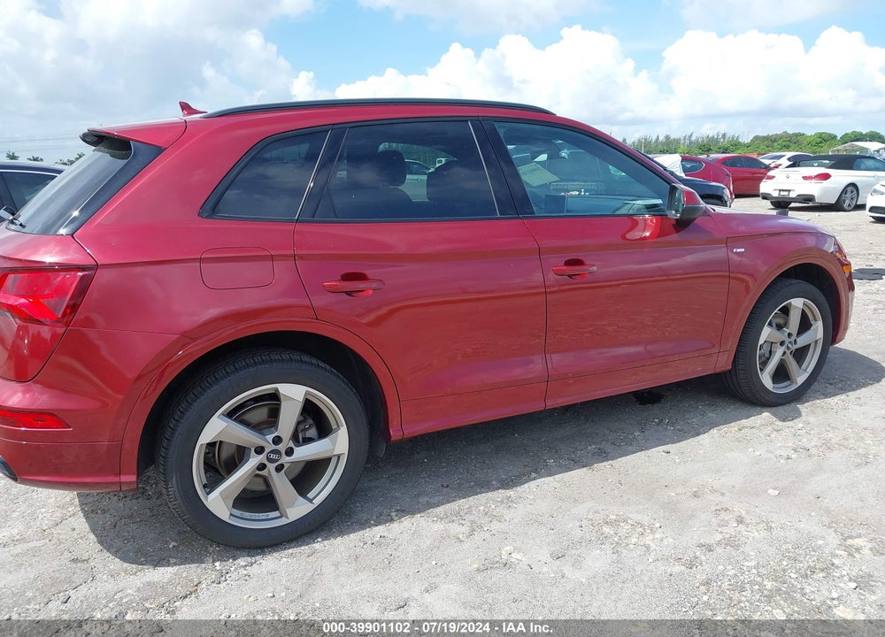2020 AUDI Q5 TITANIUM PREMIUM PLUS 45 TFSI QUATTRO S TRONIC VIN: WA1ENAFYXL2073793