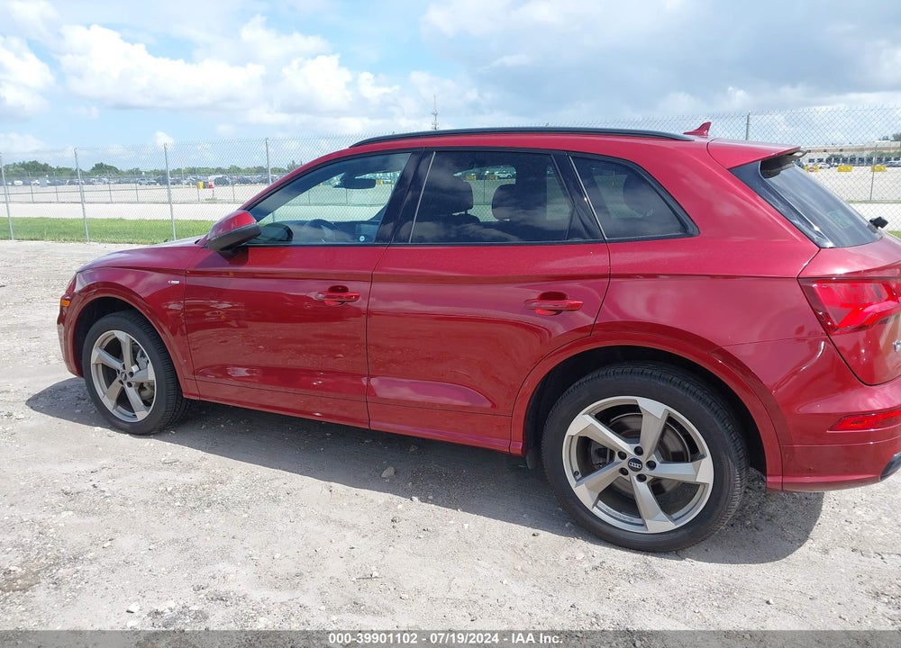 2020 AUDI Q5 TITANIUM PREMIUM PLUS 45 TFSI QUATTRO S TRONIC VIN: WA1ENAFYXL2073793