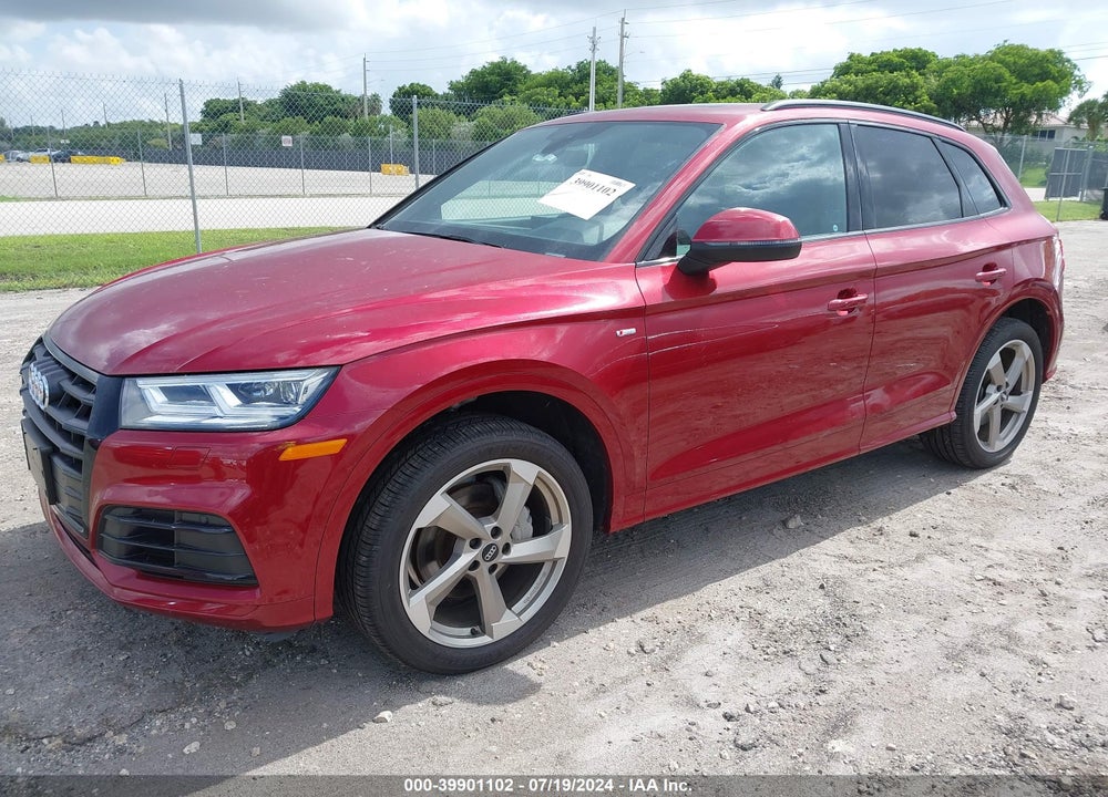 2020 AUDI Q5 TITANIUM PREMIUM PLUS 45 TFSI QUATTRO S TRONIC VIN: WA1ENAFYXL2073793