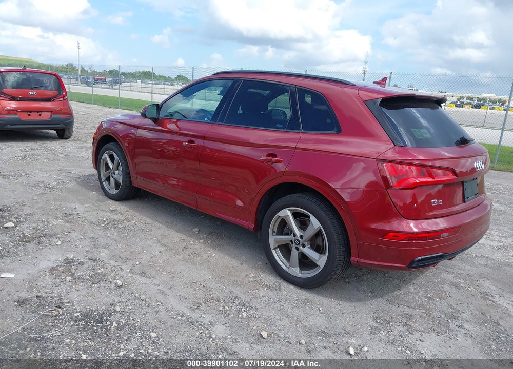 2020 AUDI Q5 TITANIUM PREMIUM PLUS 45 TFSI QUATTRO S TRONIC VIN: WA1ENAFYXL2073793