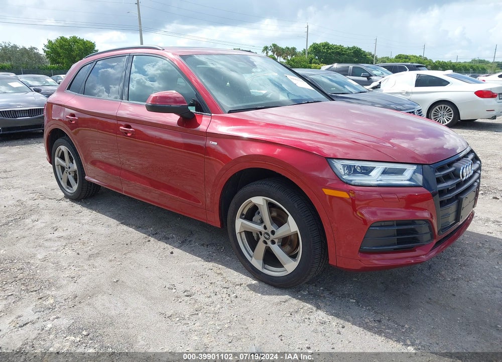 2020 AUDI Q5 TITANIUM PREMIUM PLUS 45 TFSI QUATTRO S TRONIC VIN: WA1ENAFYXL2073793