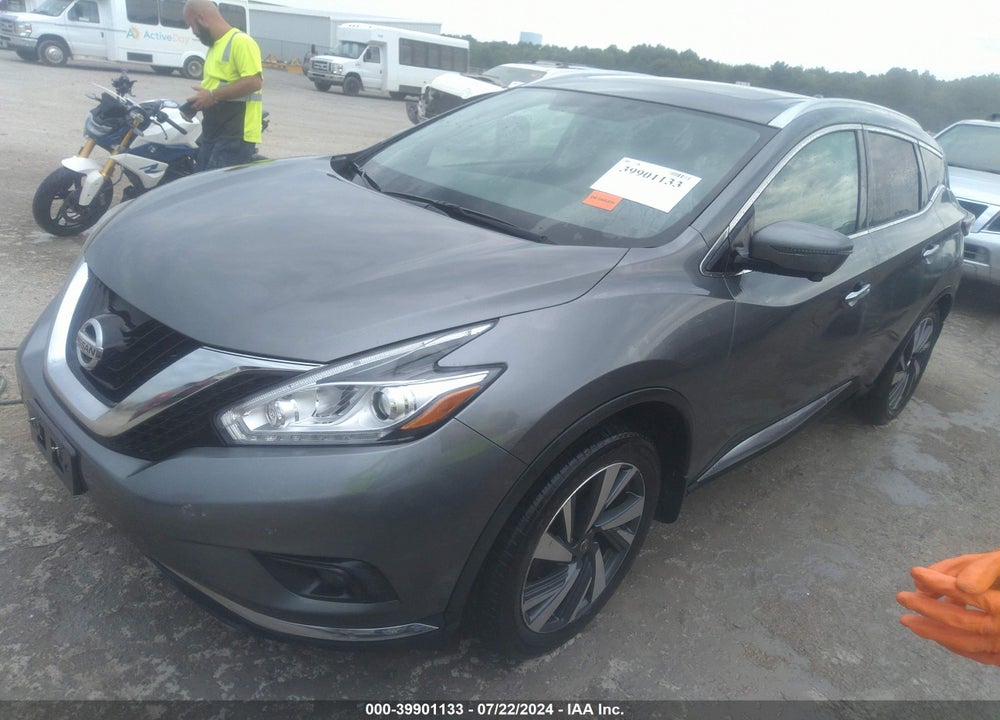 2016 NISSAN MURANO PLATINUM VIN: 5N1AZ2MHXGN147439