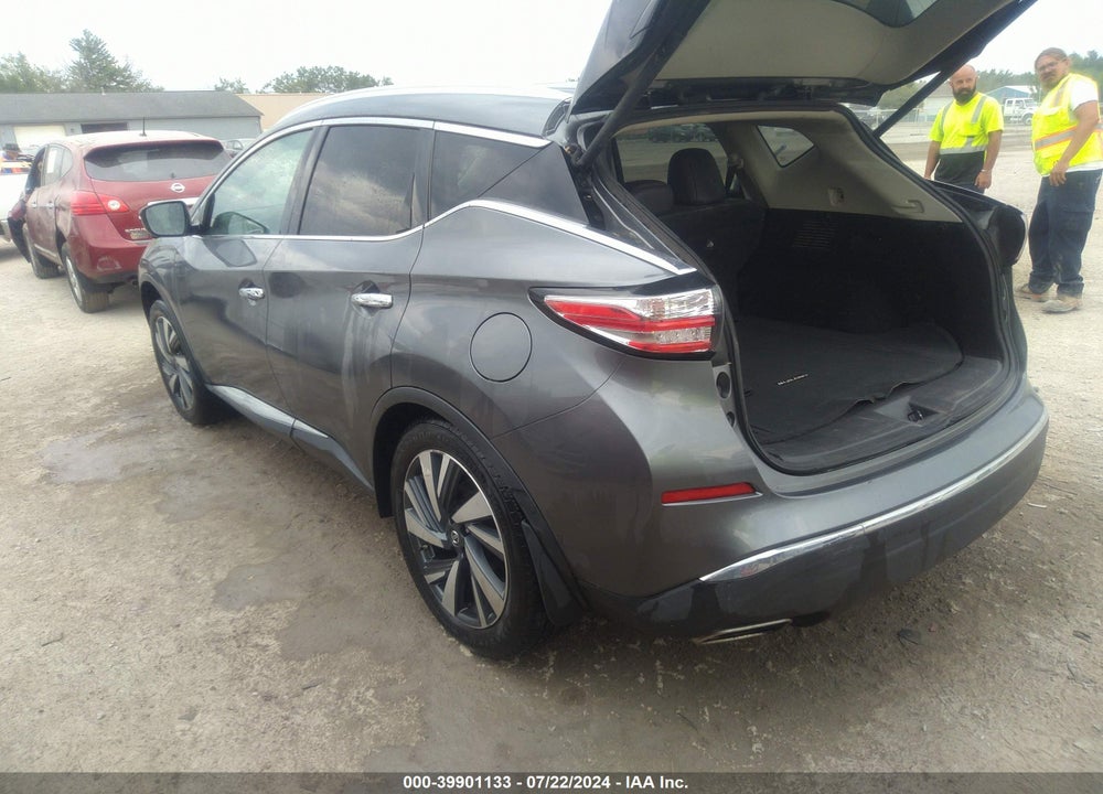 2016 NISSAN MURANO PLATINUM VIN: 5N1AZ2MHXGN147439