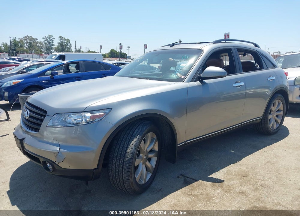 2003 INFINITI FX35 VIN: JNRAS08W13X004044