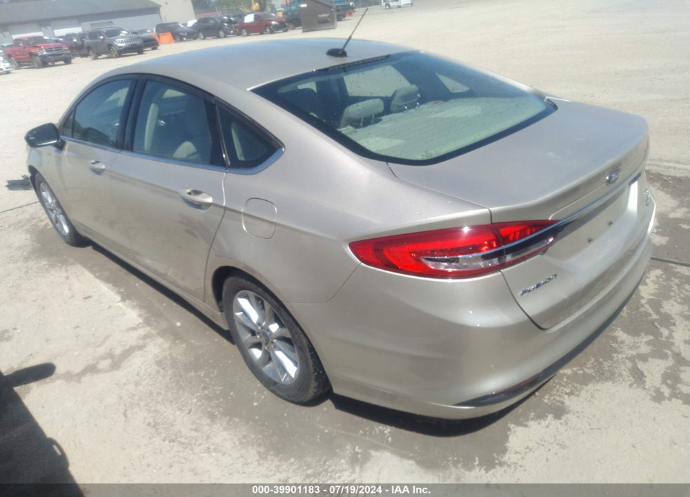 2017 FORD FUSION SE VIN: 3FA6P0HD8HR348160