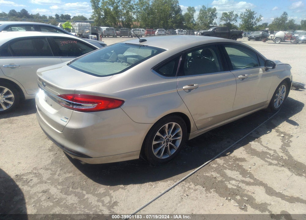 2017 FORD FUSION SE VIN: 3FA6P0HD8HR348160