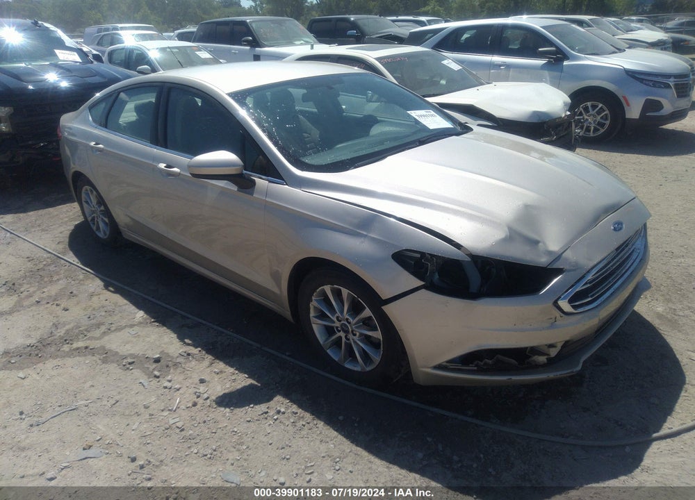 2017 FORD FUSION SE VIN: 3FA6P0HD8HR348160