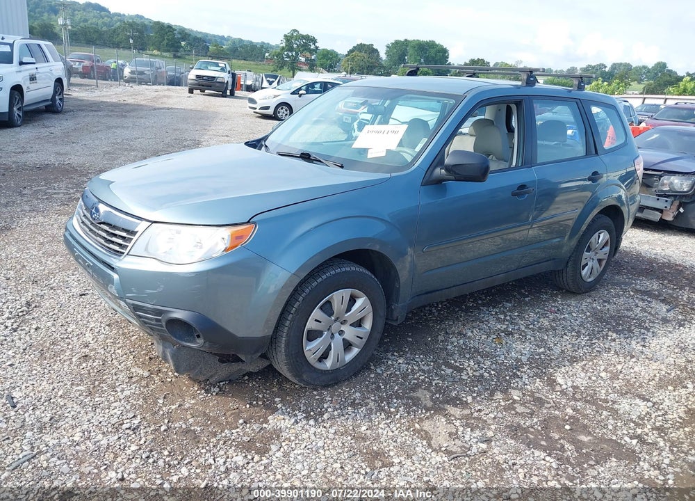 2009 SUBARU FORESTER 2.5X VIN: JF2SH61689H714627