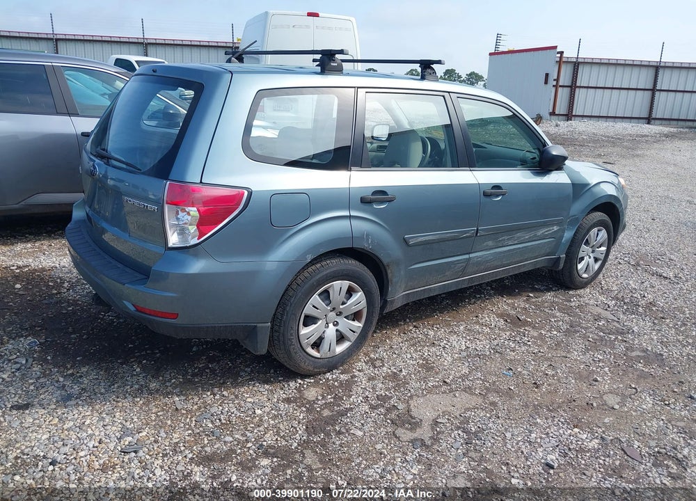 2009 SUBARU FORESTER 2.5X VIN: JF2SH61689H714627