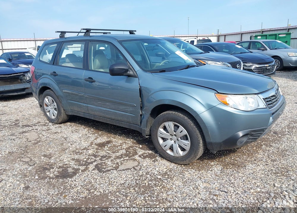 2009 SUBARU FORESTER 2.5X VIN: JF2SH61689H714627
