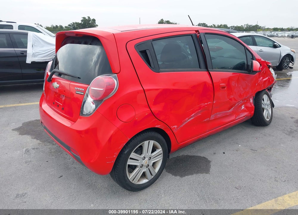 2013 CHEVROLET SPARK 1LT AUTO VIN: KL8CD6S90DC595879