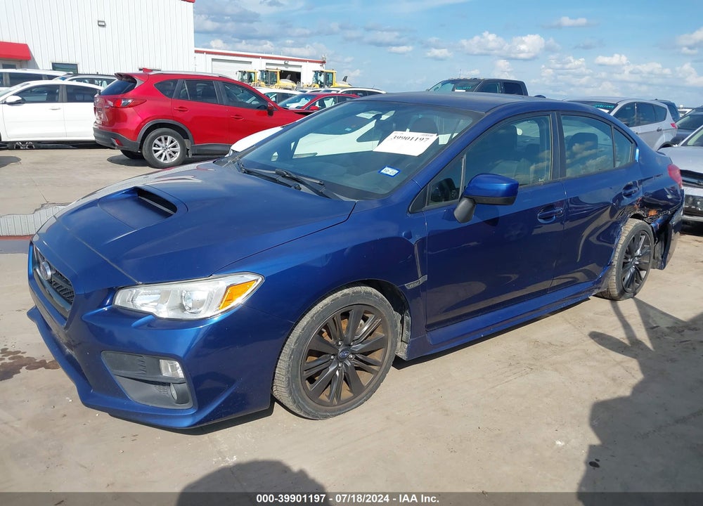 2015 SUBARU WRX PREMIUM VIN: JF1VA1F60F9805849