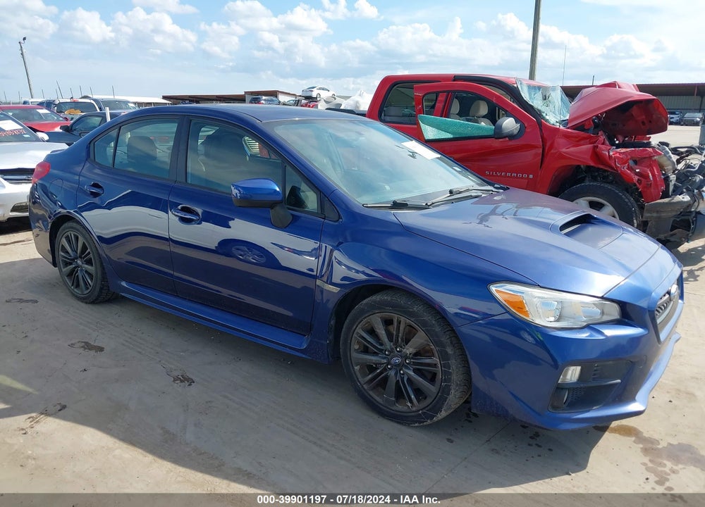 2015 SUBARU WRX PREMIUM VIN: JF1VA1F60F9805849