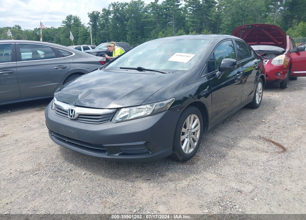 2012 HONDA CIVIC EX-L VIN: 19XFB2F98CE000376