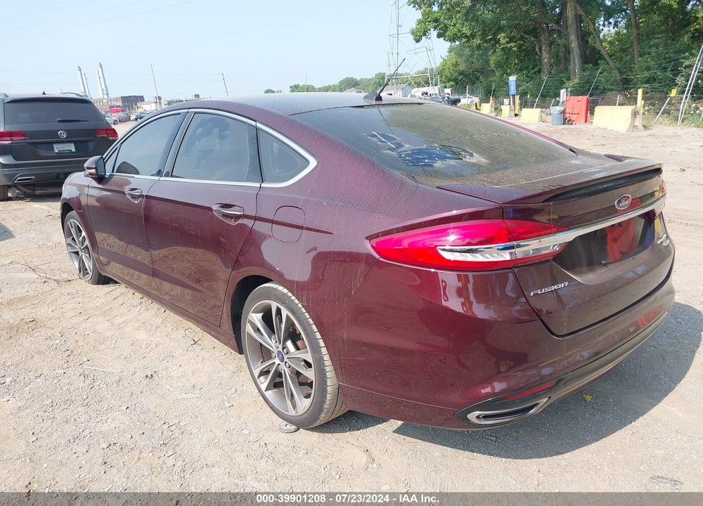 2017 FORD FUSION TITANIUM VIN: 3FA6P0K97HR205740