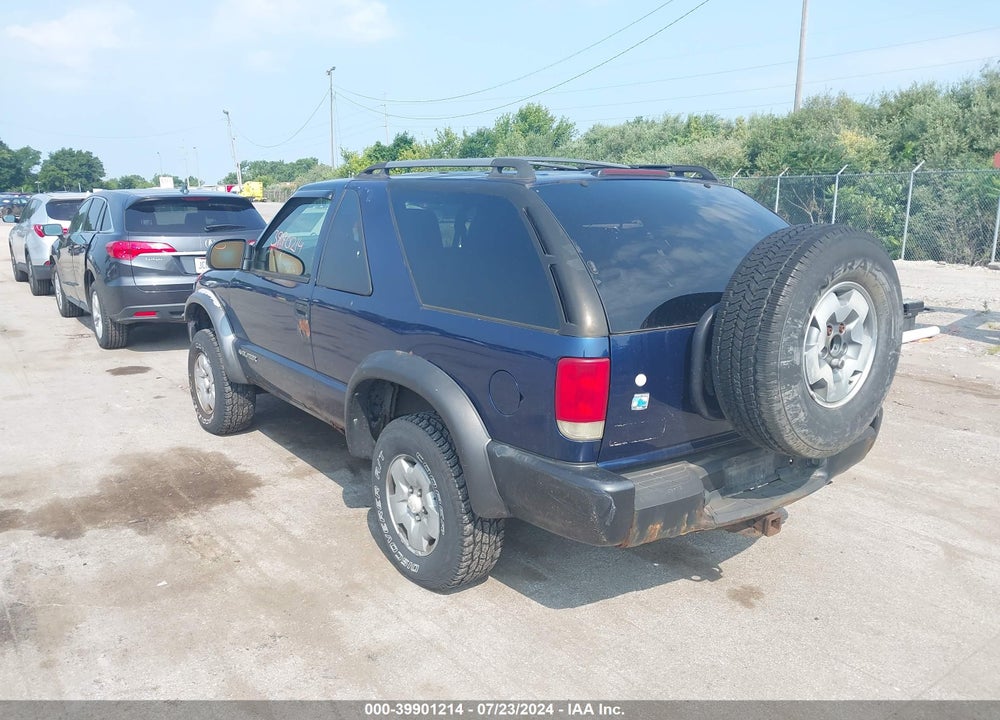 2005 CHEVROLET BLAZER LS VIN: 1GNCT18X75K101941