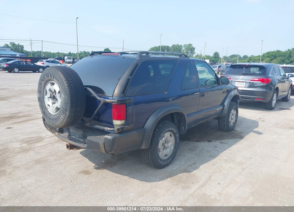 2005 CHEVROLET BLAZER LS VIN: 1GNCT18X75K101941