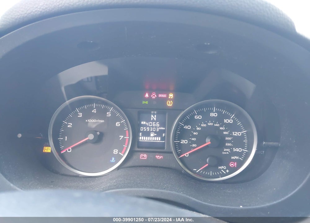 2016 SUBARU IMPREZA 2.0I VIN: JF1GJAA62GH003245