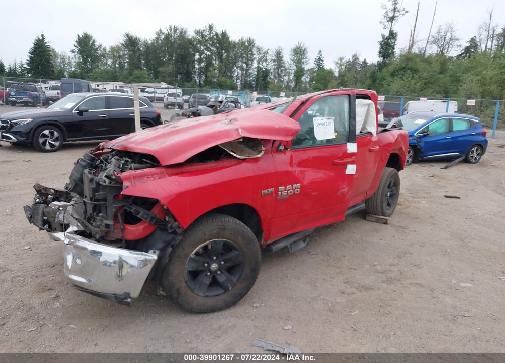2019 RAM 1500 CLASSIC SLT 4X4 5'7 BOX VIN: 3C6RR7LT5KG628749