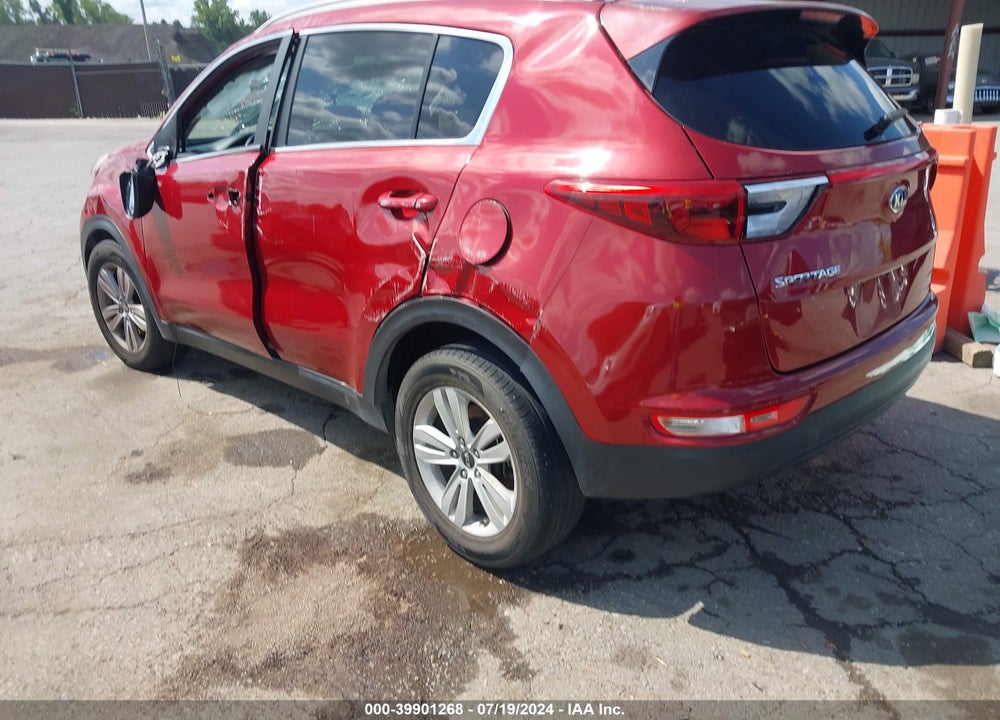 2017 KIA SPORTAGE LX VIN: KNDPMCAC0H7047433