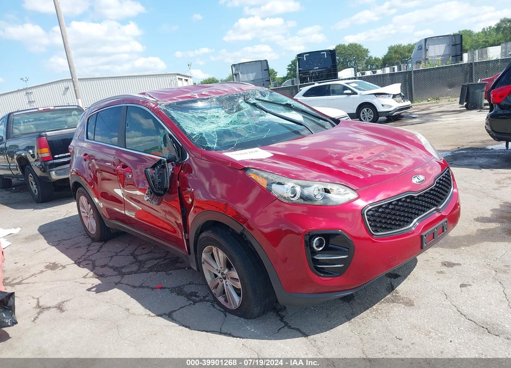 2017 KIA SPORTAGE LX VIN: KNDPMCAC0H7047433
