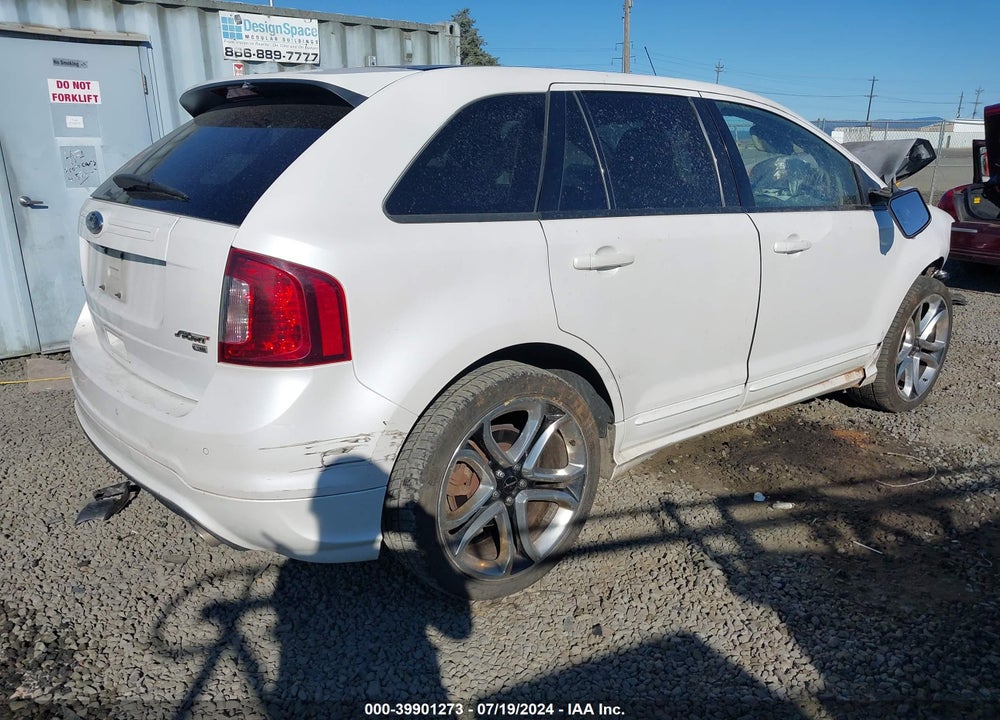 2013 FORD EDGE SPORT VIN: 2FMDK4AK0DBE25835