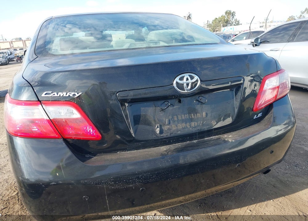 2008 TOYOTA CAMRY LE VIN: 4T1BE46K68U751646