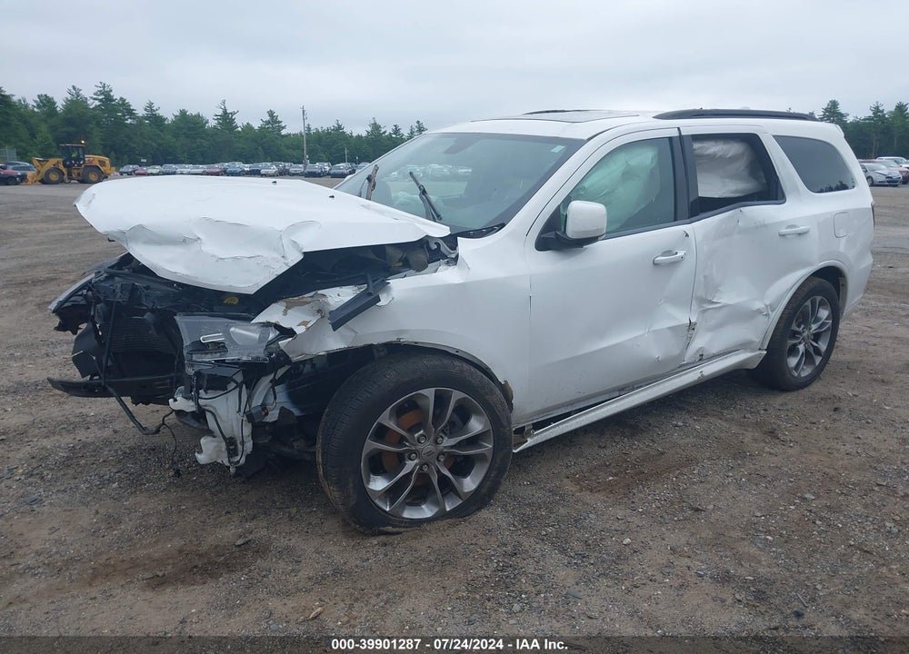 2019 DODGE DURANGO GT PLUS AWD VIN: 1C4RDJDG2KC616177