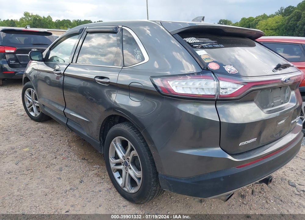 2016 FORD EDGE TITANIUM VIN: 2FMPK4K91GBB23189