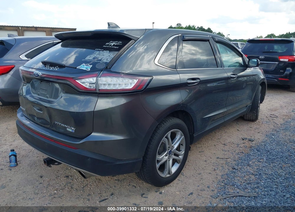 2016 FORD EDGE TITANIUM VIN: 2FMPK4K91GBB23189