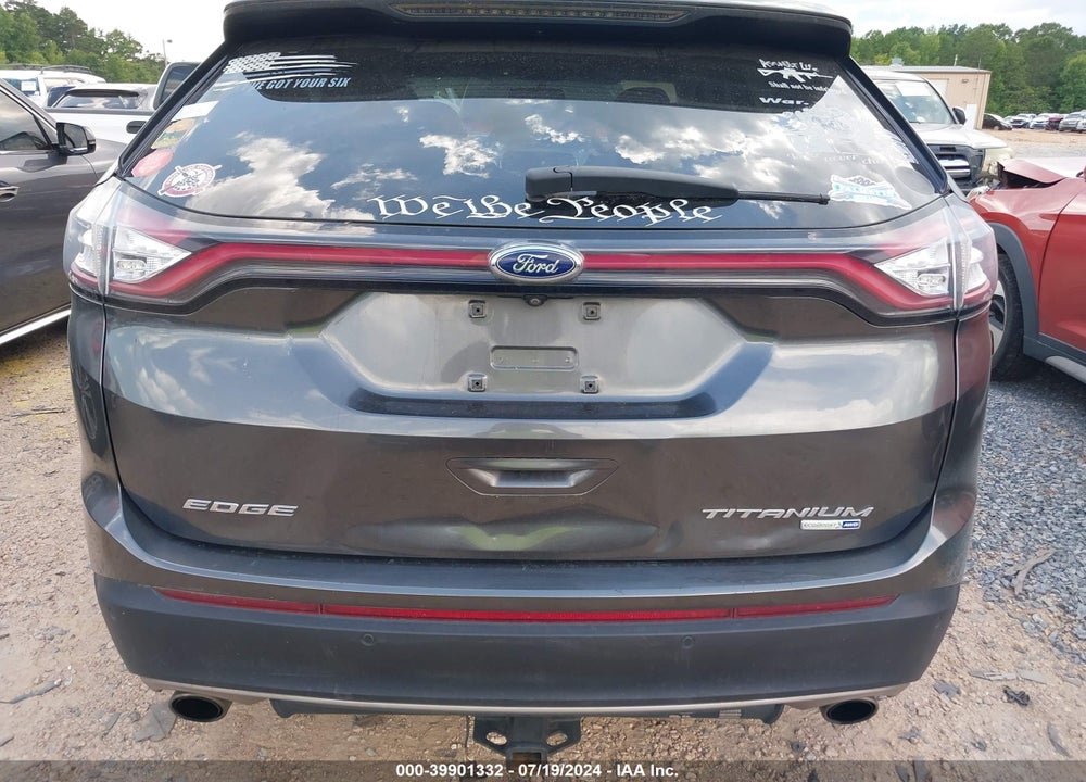 2016 FORD EDGE TITANIUM VIN: 2FMPK4K91GBB23189