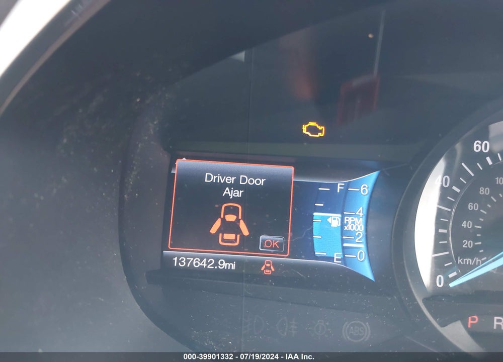 2016 FORD EDGE TITANIUM VIN: 2FMPK4K91GBB23189