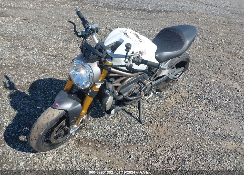 2014 DUCATI MONSTER 1200 S VIN: ZDM1RBSW1EB001195