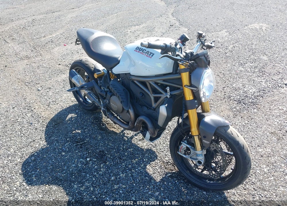 2014 DUCATI MONSTER 1200 S VIN: ZDM1RBSW1EB001195