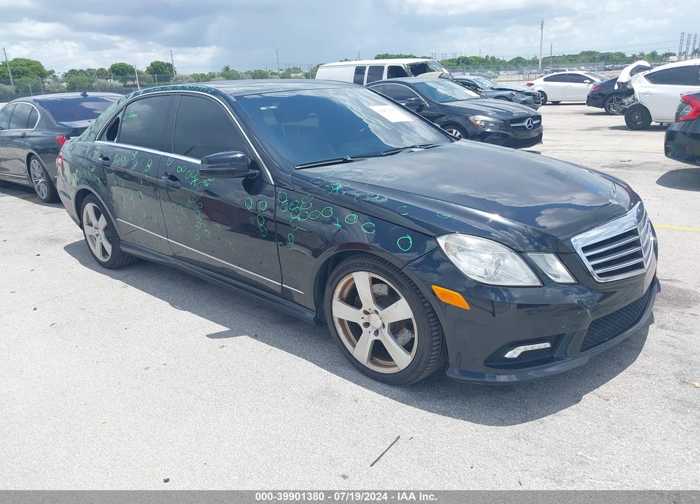 2011 MERCEDES-BENZ E 350 4MATIC VIN: WDDHF8HB2BA371489