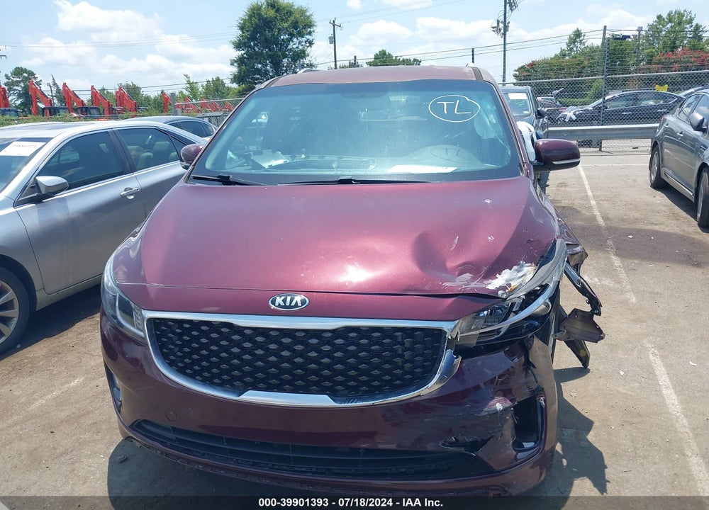 2016 KIA SEDONA EX VIN: KNDMC5C11G6159367