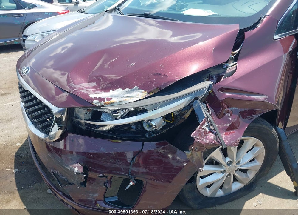 2016 KIA SEDONA EX VIN: KNDMC5C11G6159367