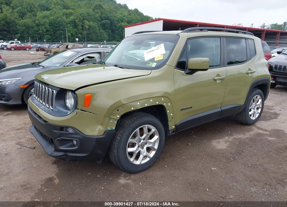 2015 JEEP RENEGADE LATITUDE VIN: ZACCJBBT1FPB38145