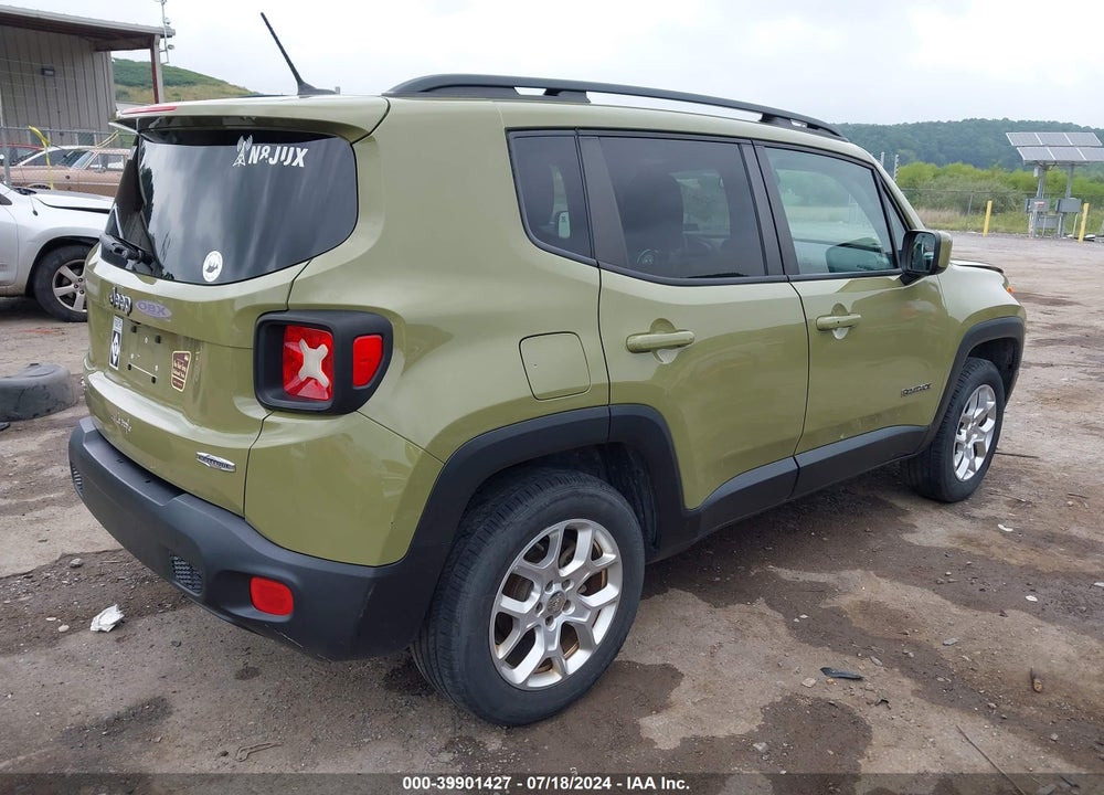 2015 JEEP RENEGADE LATITUDE VIN: ZACCJBBT1FPB38145