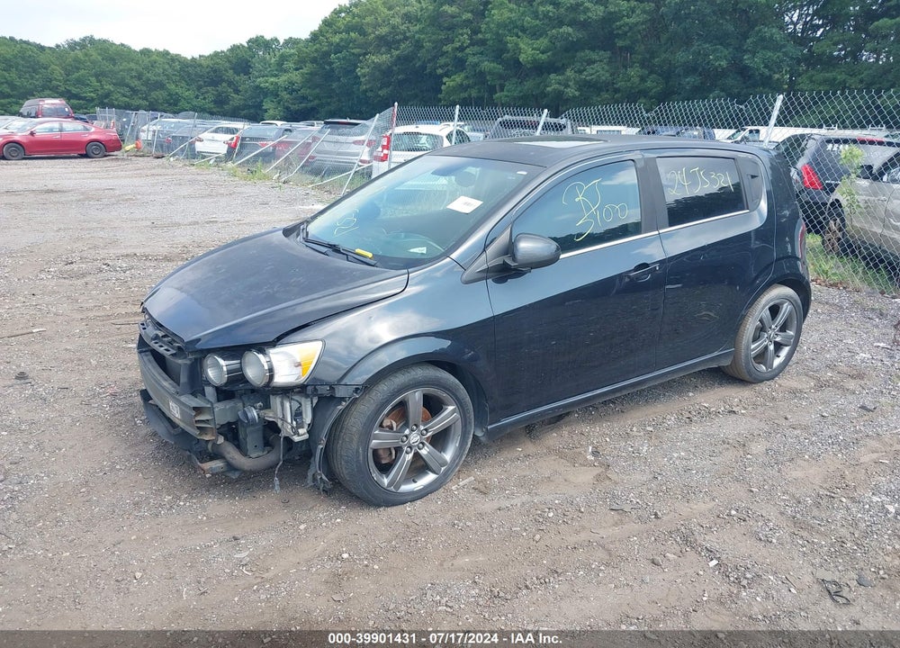 2013 CHEVROLET SONIC RS AUTO VIN: 1G1JG6SB1D4198726