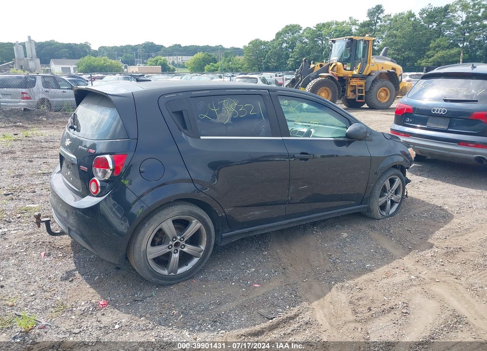 2013 CHEVROLET SONIC RS AUTO VIN: 1G1JG6SB1D4198726