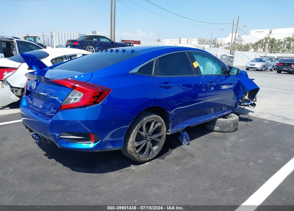 2019 HONDA CIVIC SPORT VIN: 19XFC2F84KE204112