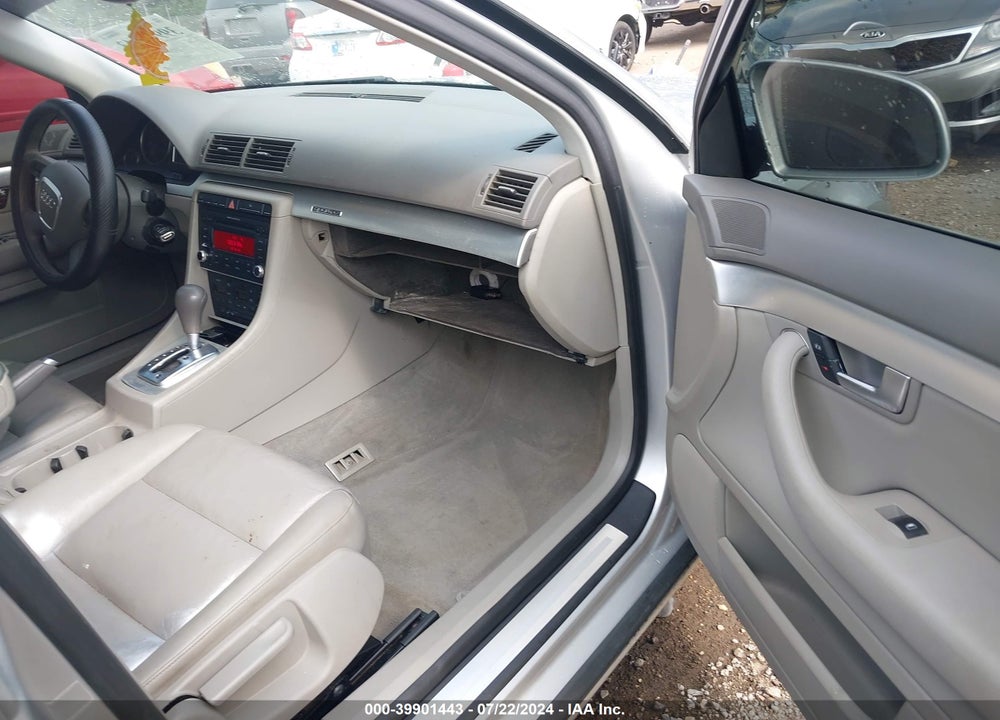 2007 AUDI A4 2.0T VIN: WAUDF78E37A183324