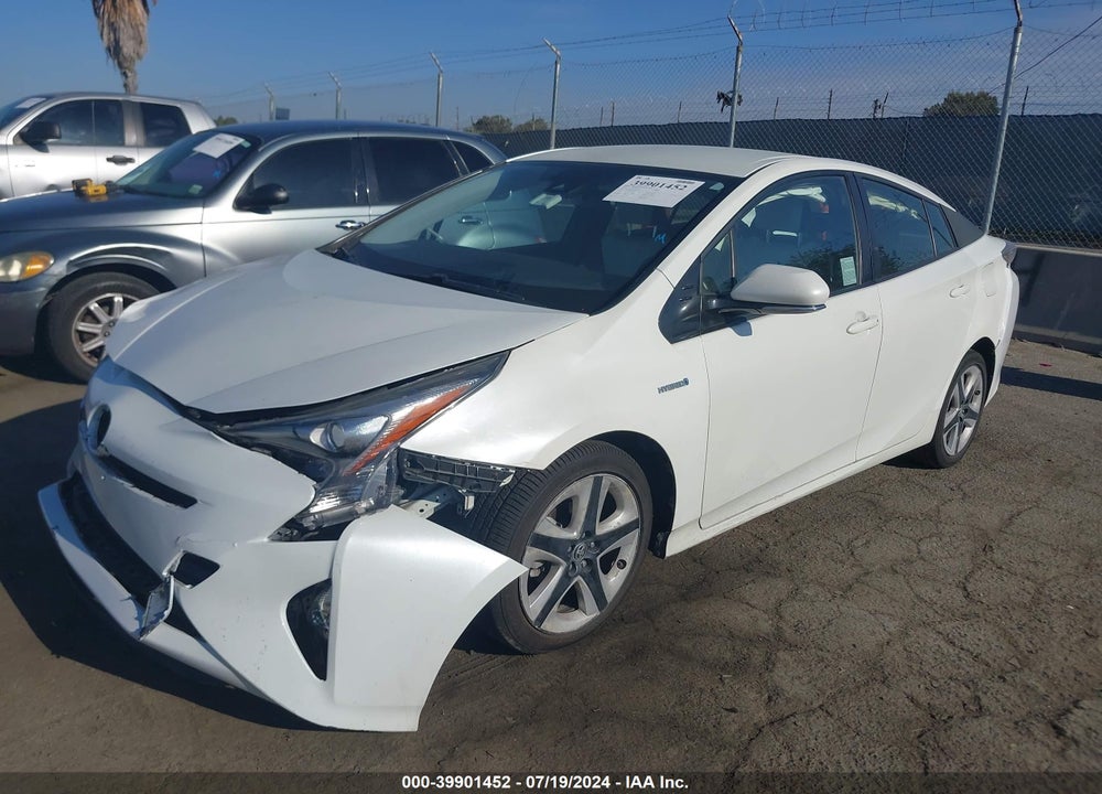 2016 TOYOTA PRIUS VIN: JTDKARFU8G3018842