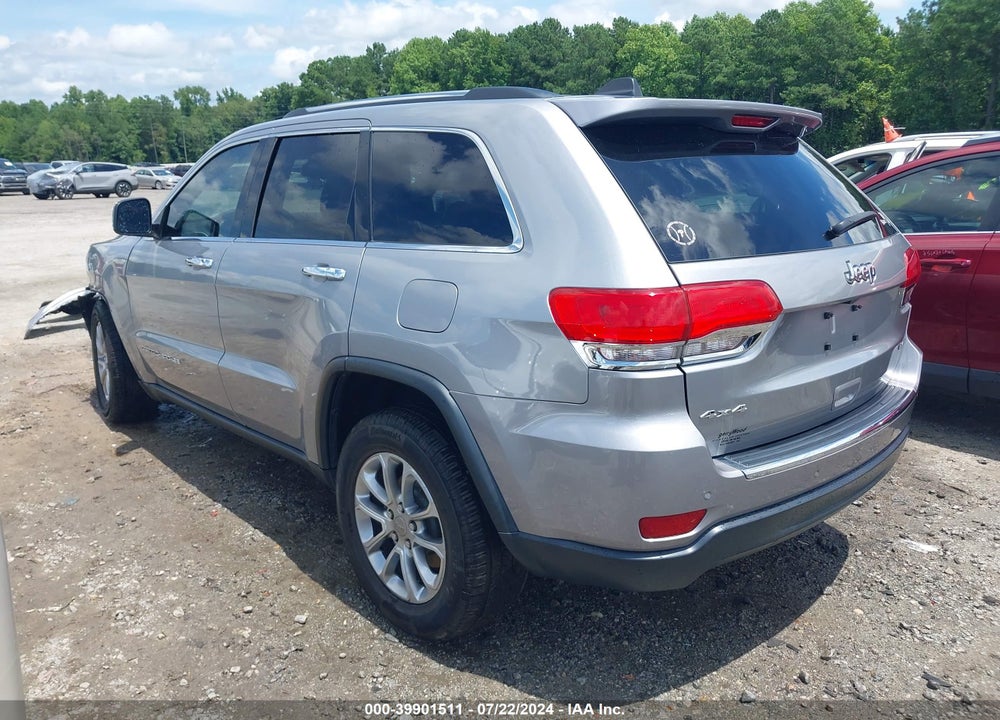 2015 JEEP GRAND CHEROKEE LIMITED VIN: 1C4RJFBG4FC161928