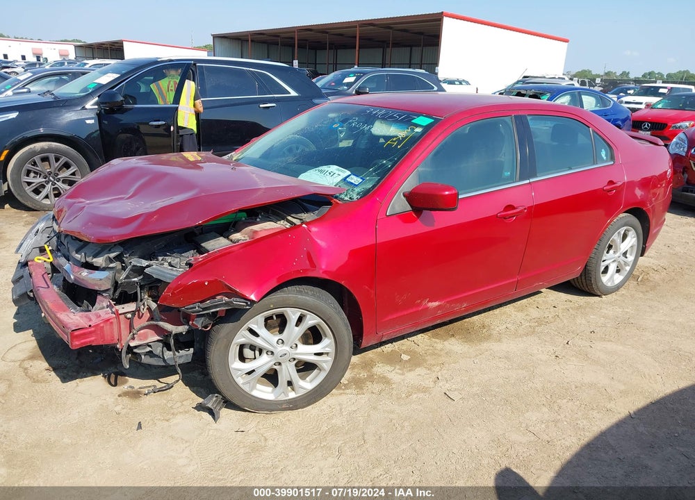 2012 FORD FUSION SE VIN: 3FAHP0HA2CR365740
