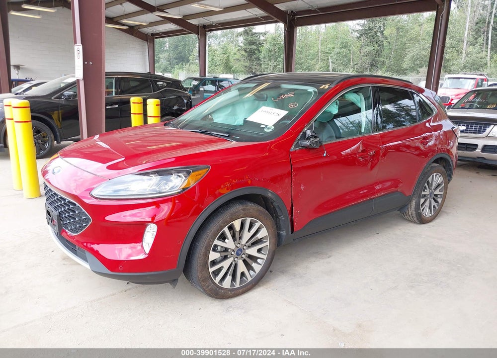 2021 FORD ESCAPE TITANIUM HYBRID VIN: 1FMCU9DZ0MUB04481