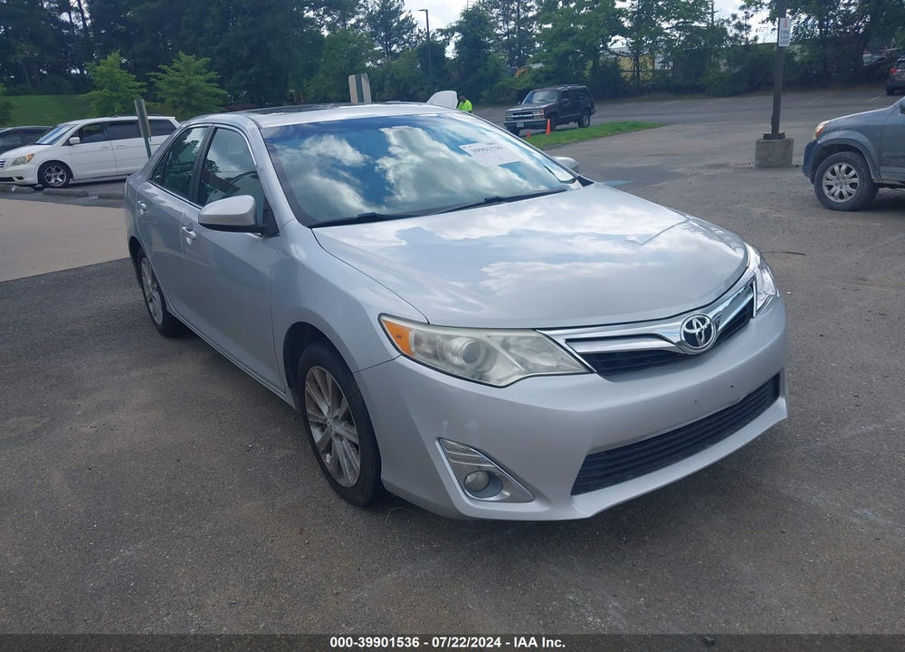 2012 TOYOTA CAMRY XLE VIN: 4T4BF1FK0CR253503